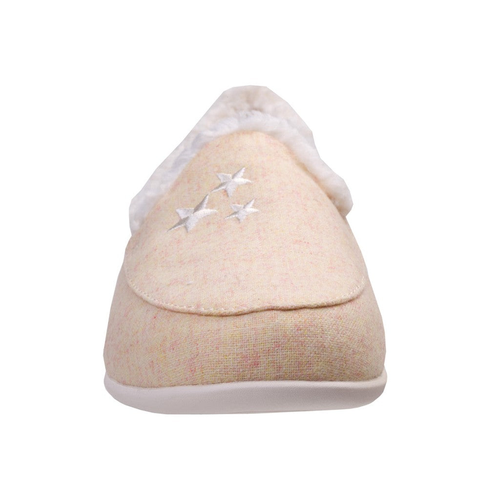 Spenco Heavenly Women's Comfort & Support Slippers - Yellow Stars - Product View - 3