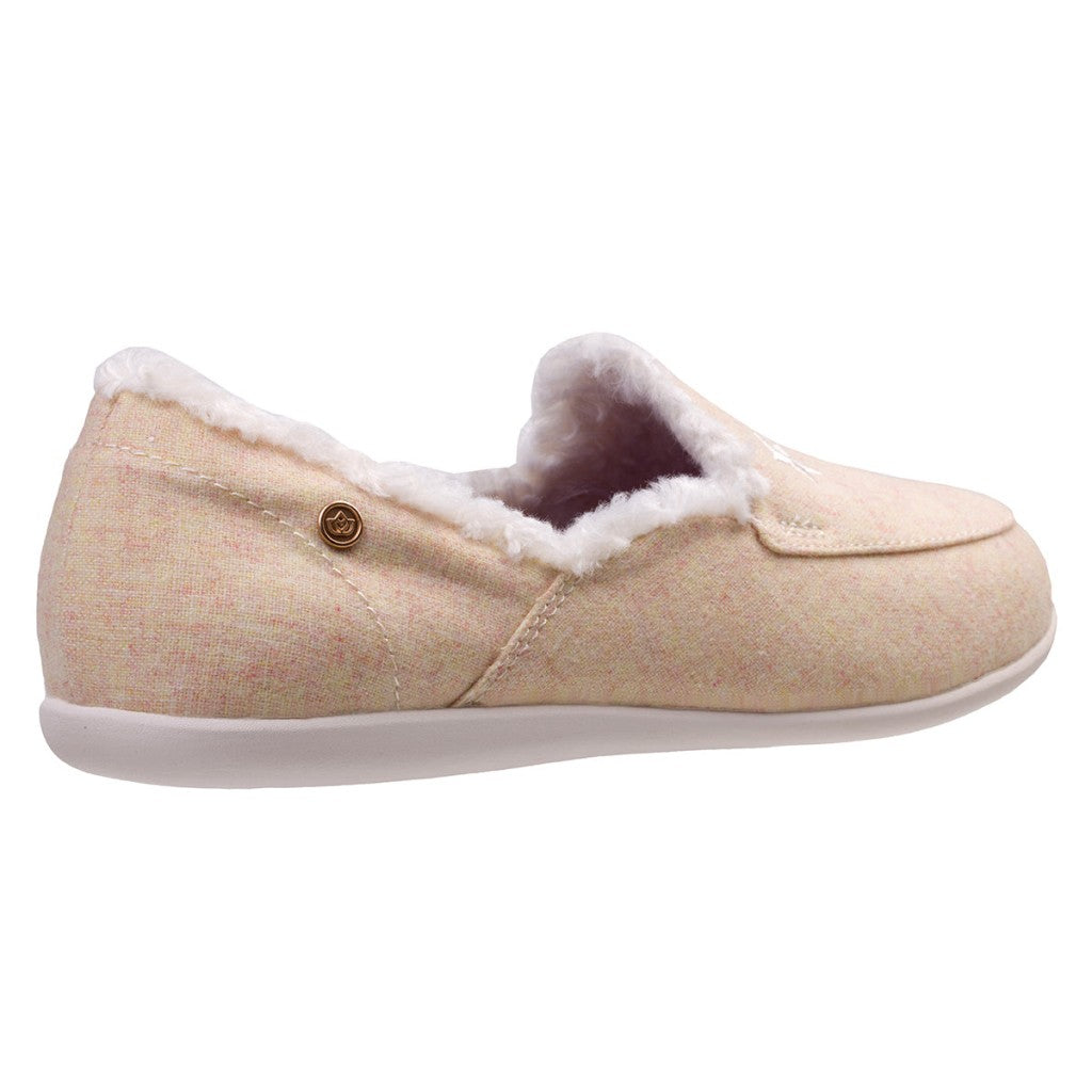 Spenco Heavenly Women's Comfort & Support Slippers - Yellow Stars - Product View - 4