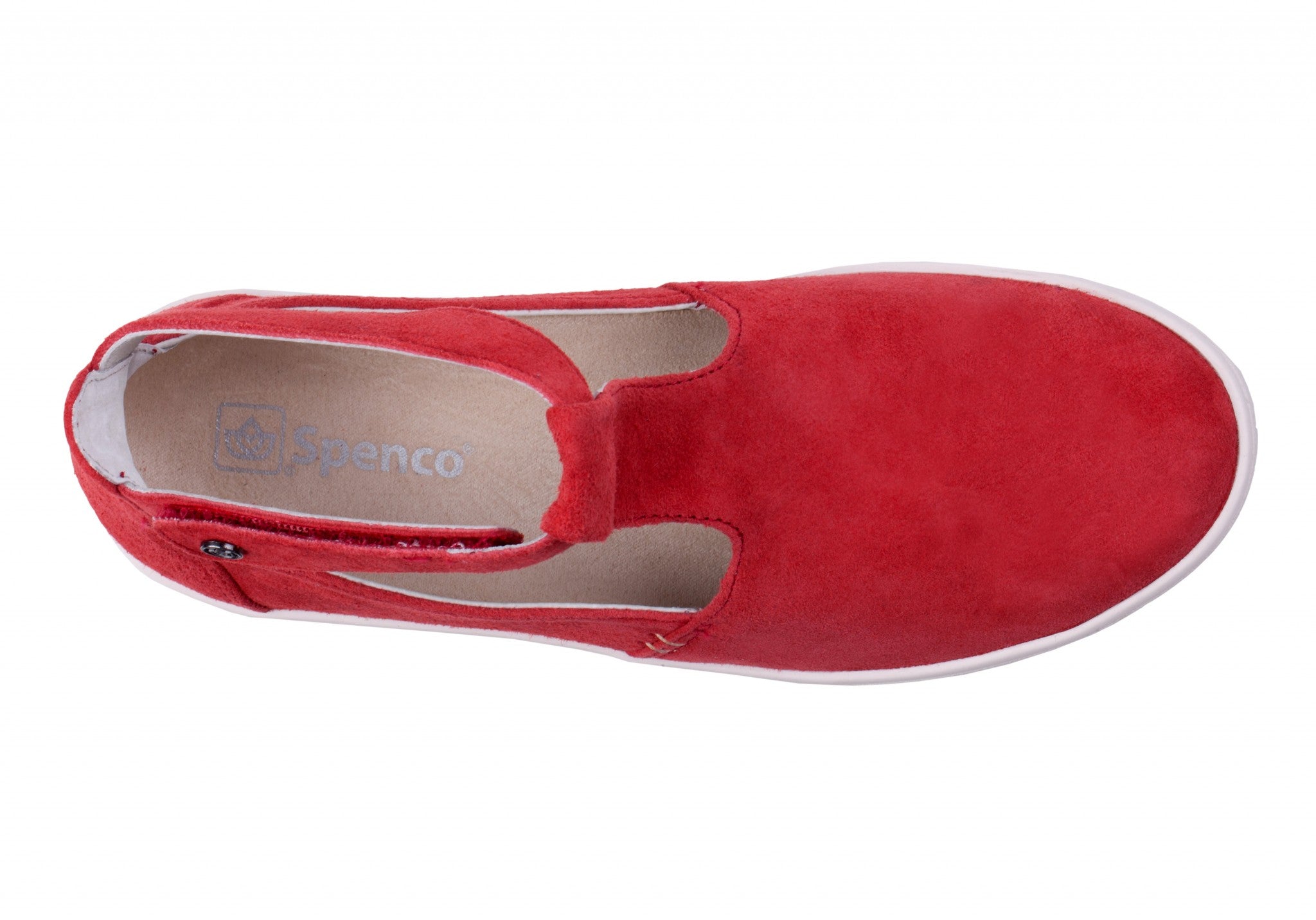 Spenco Indigo Sneaker Cushioned Orthotic Support Women's Shoes - Baked Apple - Product View - 6