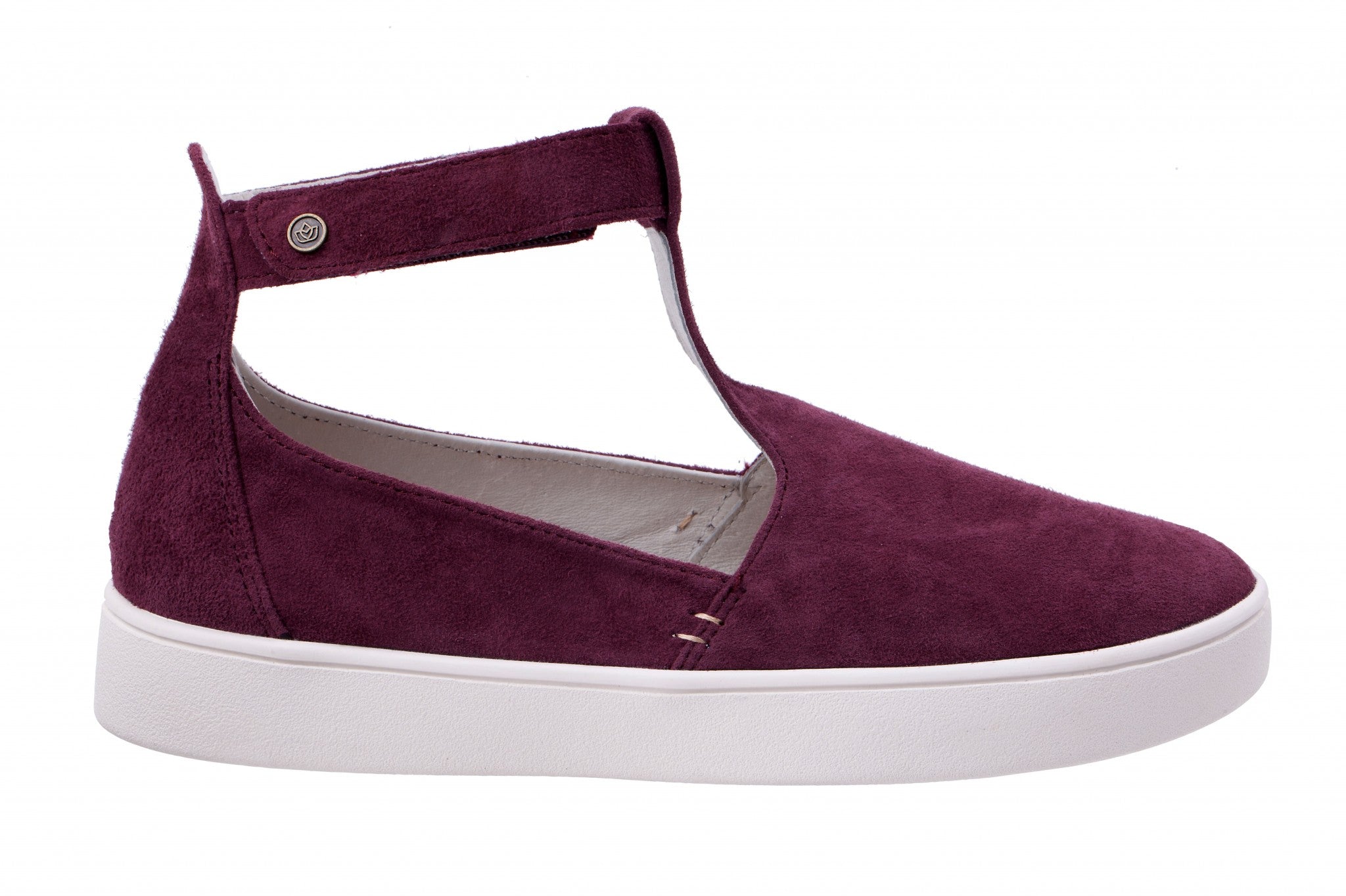 Spenco Indigo Sneaker Orthotic Comfort Women's Shoe - Burgundy - Product View - 1