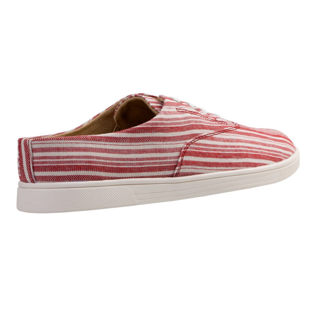 Spenco Khloe Kick Stripe Women's Shoes (Supportive Comfort) - Red Stripe - Product View - 4