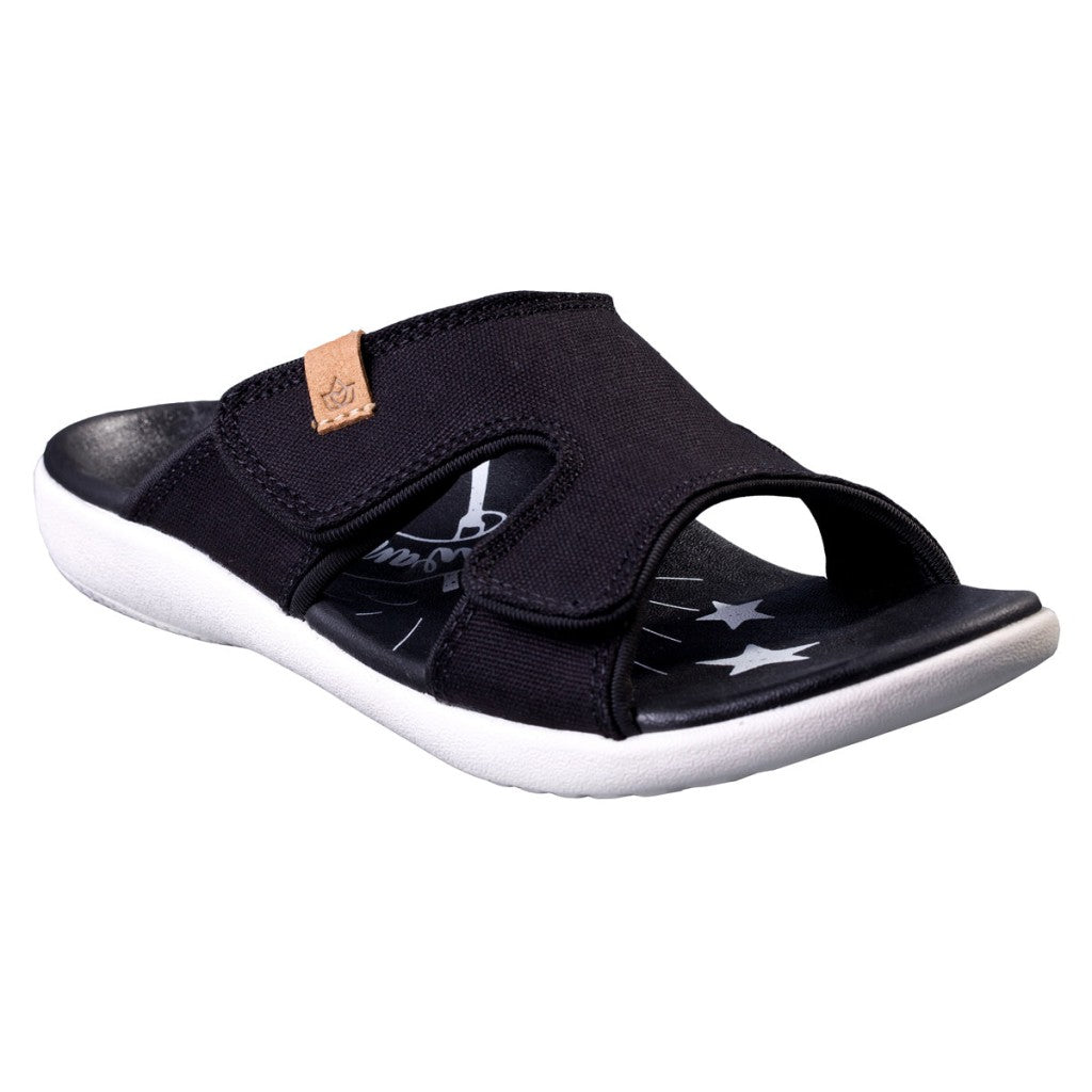 Spenco Kholo Believe Cushioned Support Women's Sandals - Black - Product View - 2