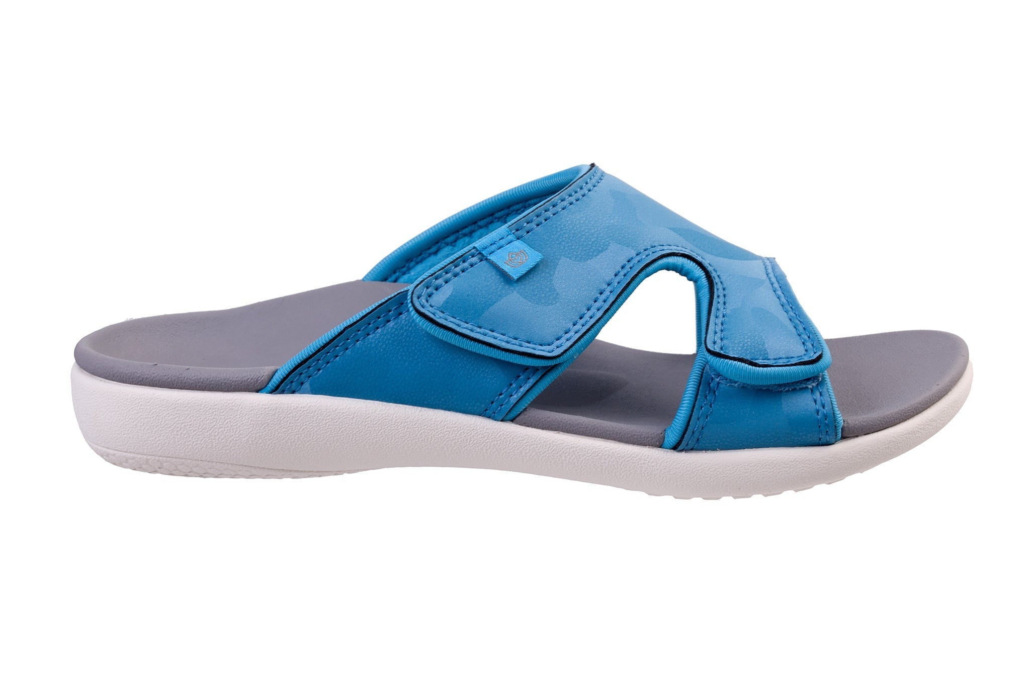 Spenco Kholo Camo Slide Women's Sandals - Blue - Product View - 1