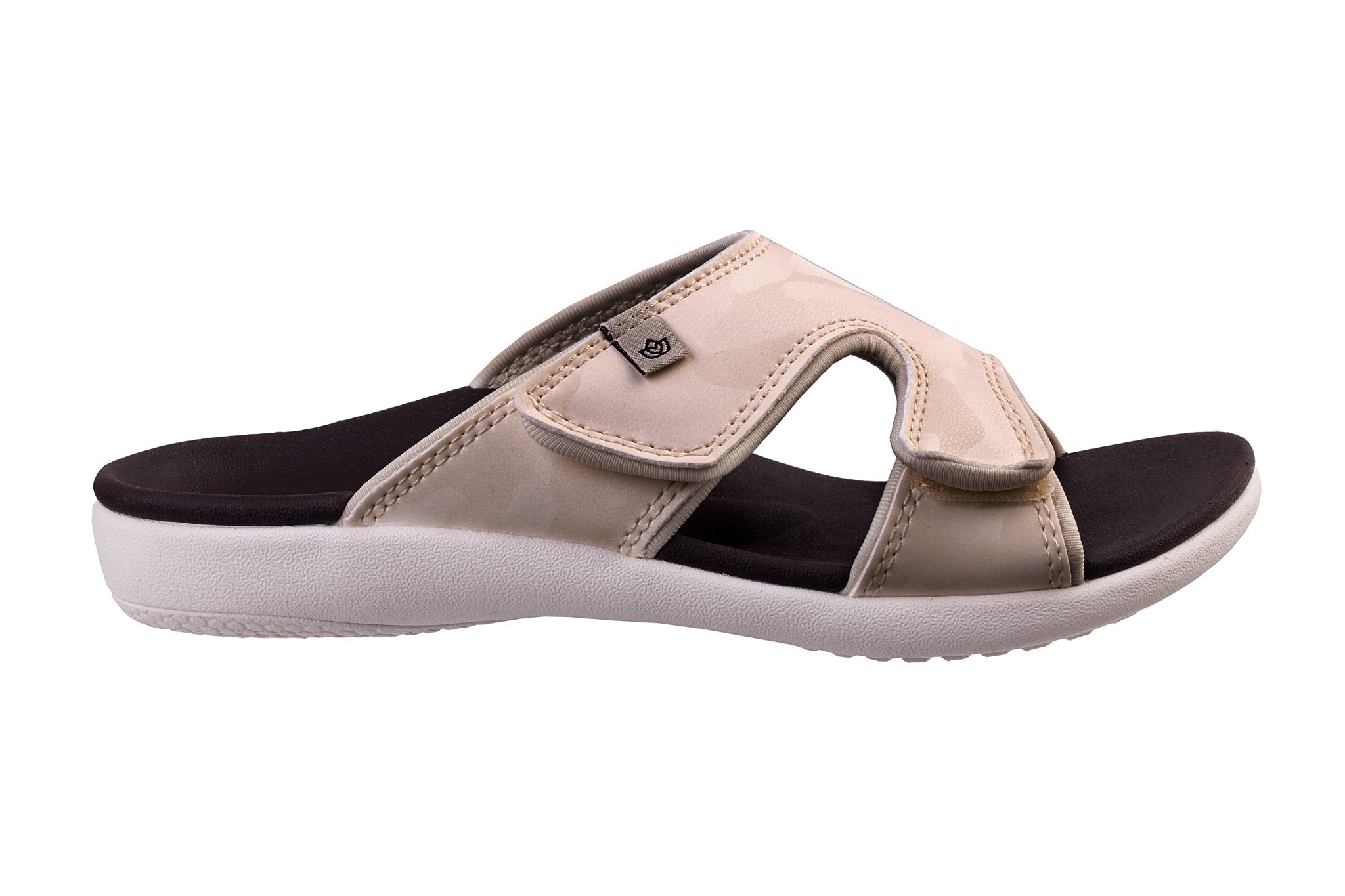 Spenco Kholo Camo Slide Women's Sandals - Cream - Product View - 1