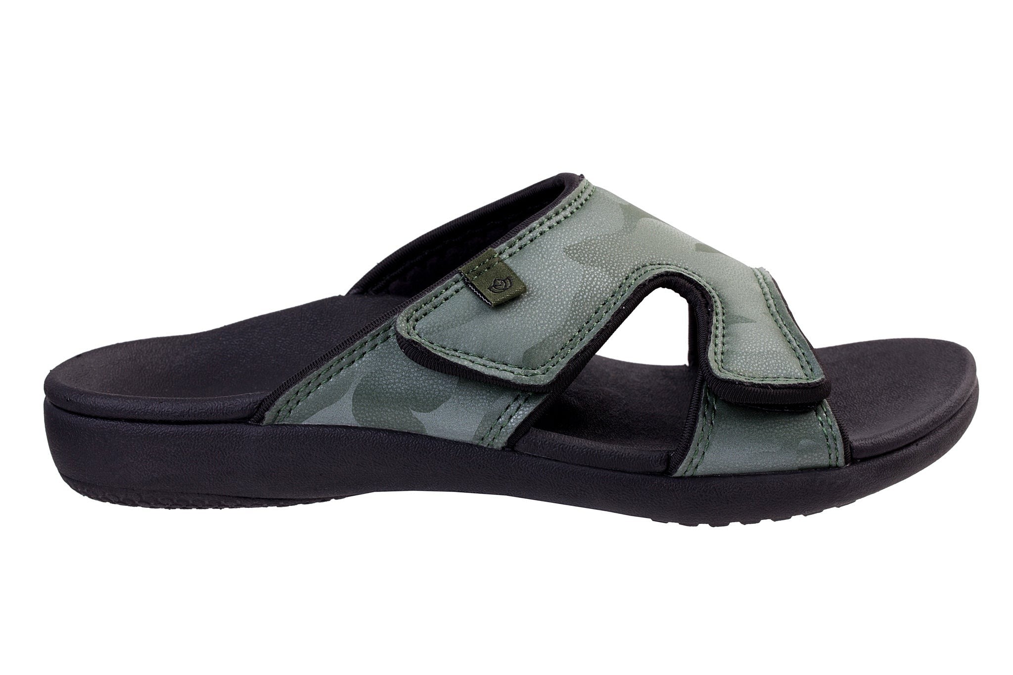 Spenco Kholo Camo Slide Women's Sandals - Dusty Green - Product View - 1