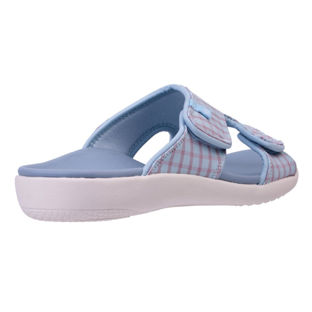 Spenco Kholo Checkered Women's Sandals - Blue/purple - Product View - 4