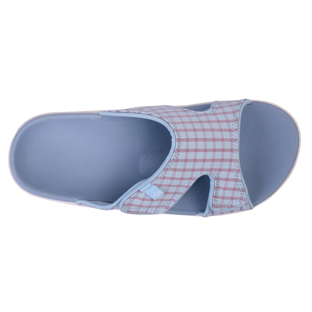 Spenco Kholo Checkered Women's Sandals - Blue/purple - Product View - 7