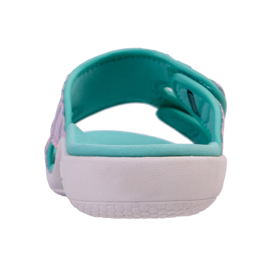 Spenco Kholo Checkered Women's Sandals - Teal/pink - Product View - 5