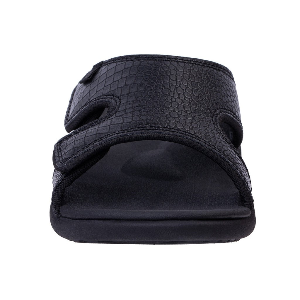 Spenco Kholo Mojave Adjustable Orthotic Support Women's Sandals - Black - Product View - 3