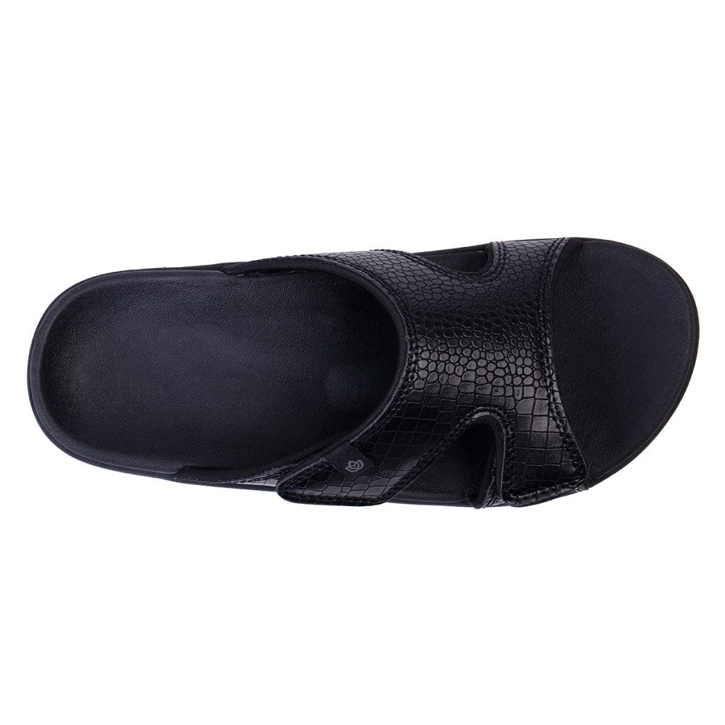 Spenco Kholo Mojave Adjustable Orthotic Support Women's Sandals - Black - Product View - 7