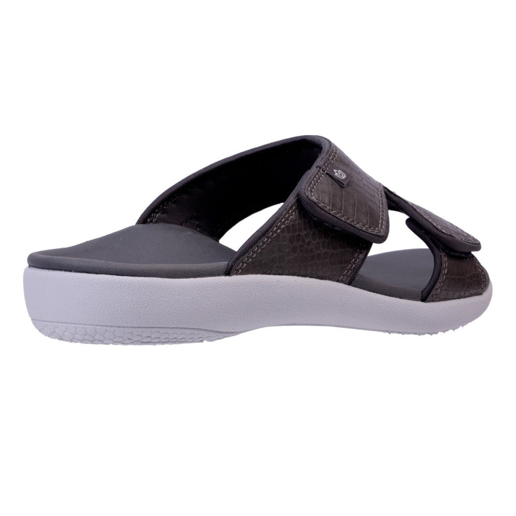 Spenco Kholo Mojave Adjustable Orthotic Support Women's Sandals - Dark Charcoal - Product View - 4
