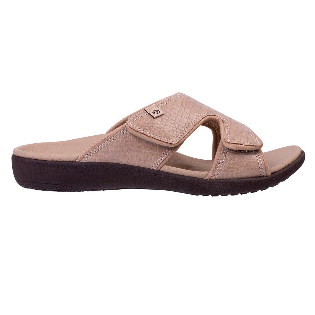 Spenco Kholo Mojave Adjustable Orthotic Support Women's Sandals - Taupe - Product View - 1