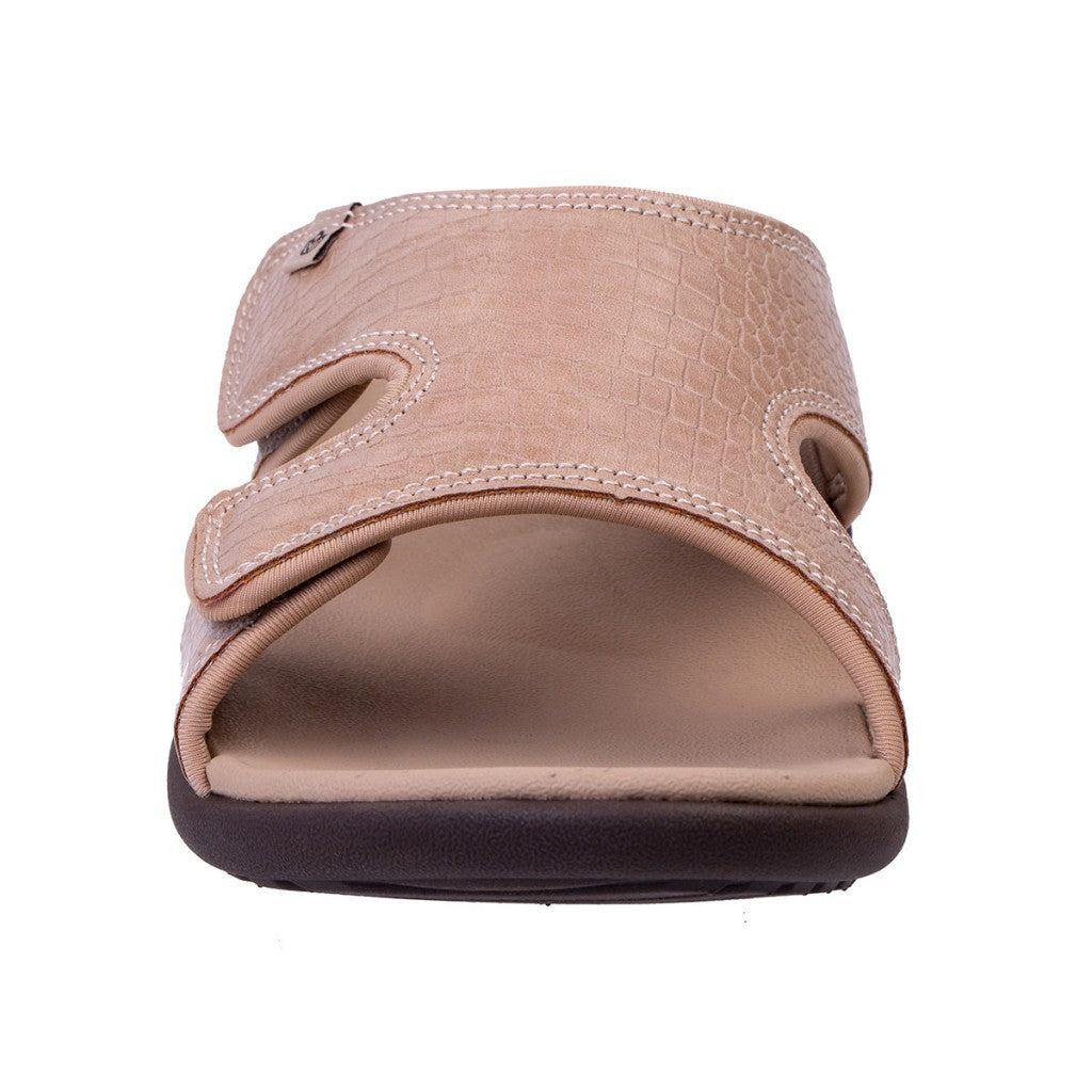 Spenco Kholo Mojave Adjustable Orthotic Support Women's Sandals - Taupe - Product View - 3