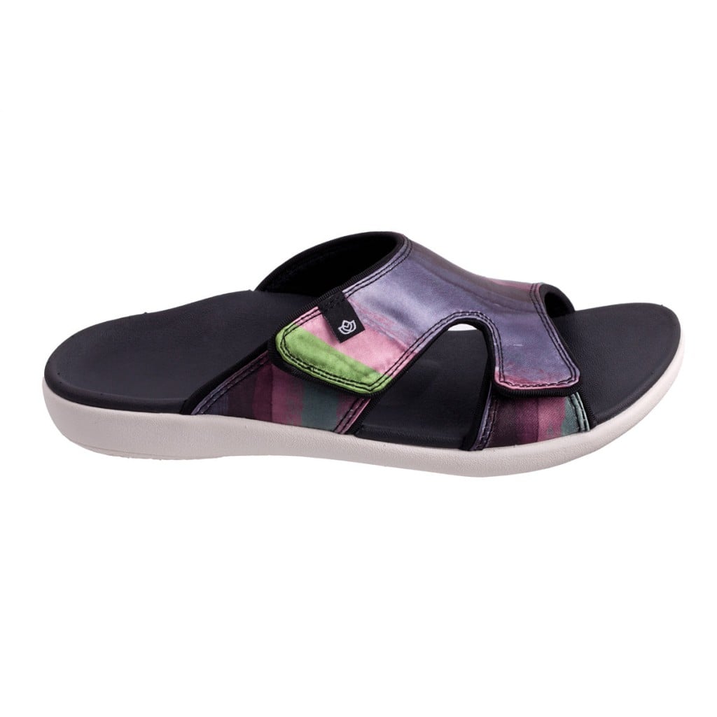 Spenco Kholo Monet Contoured Support & Comfort Women's Sandals - Black - Product View - 1
