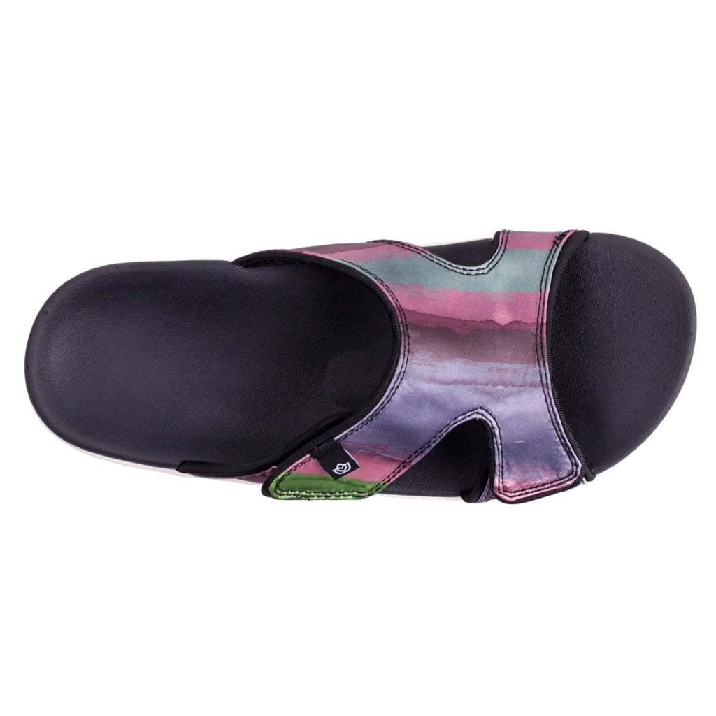 Spenco Kholo Monet Contoured Support & Comfort Women's Sandals - Black - Product View - 6