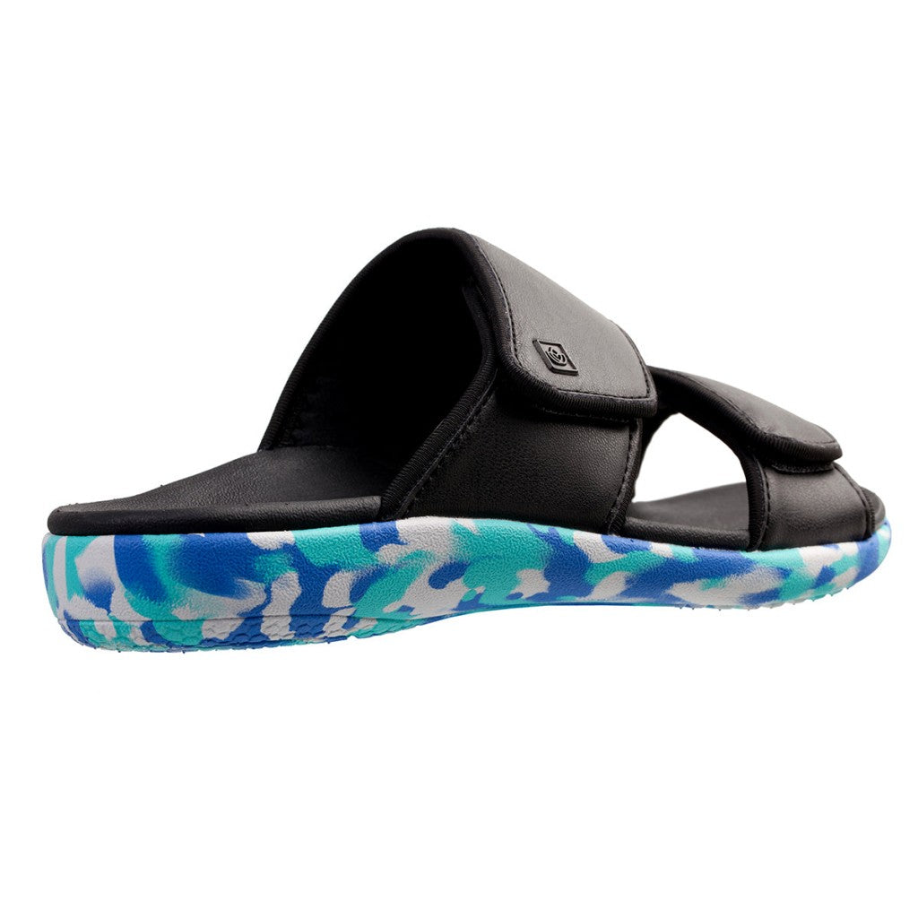 Spenco Kholo Nuevo Camo Full Contact Comfort Women's Sandals - Black - Product View - 4
