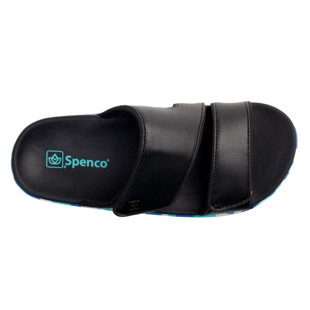 Spenco Kholo Nuevo Camo Full Contact Comfort Women's Sandals - Black - Product View - 7