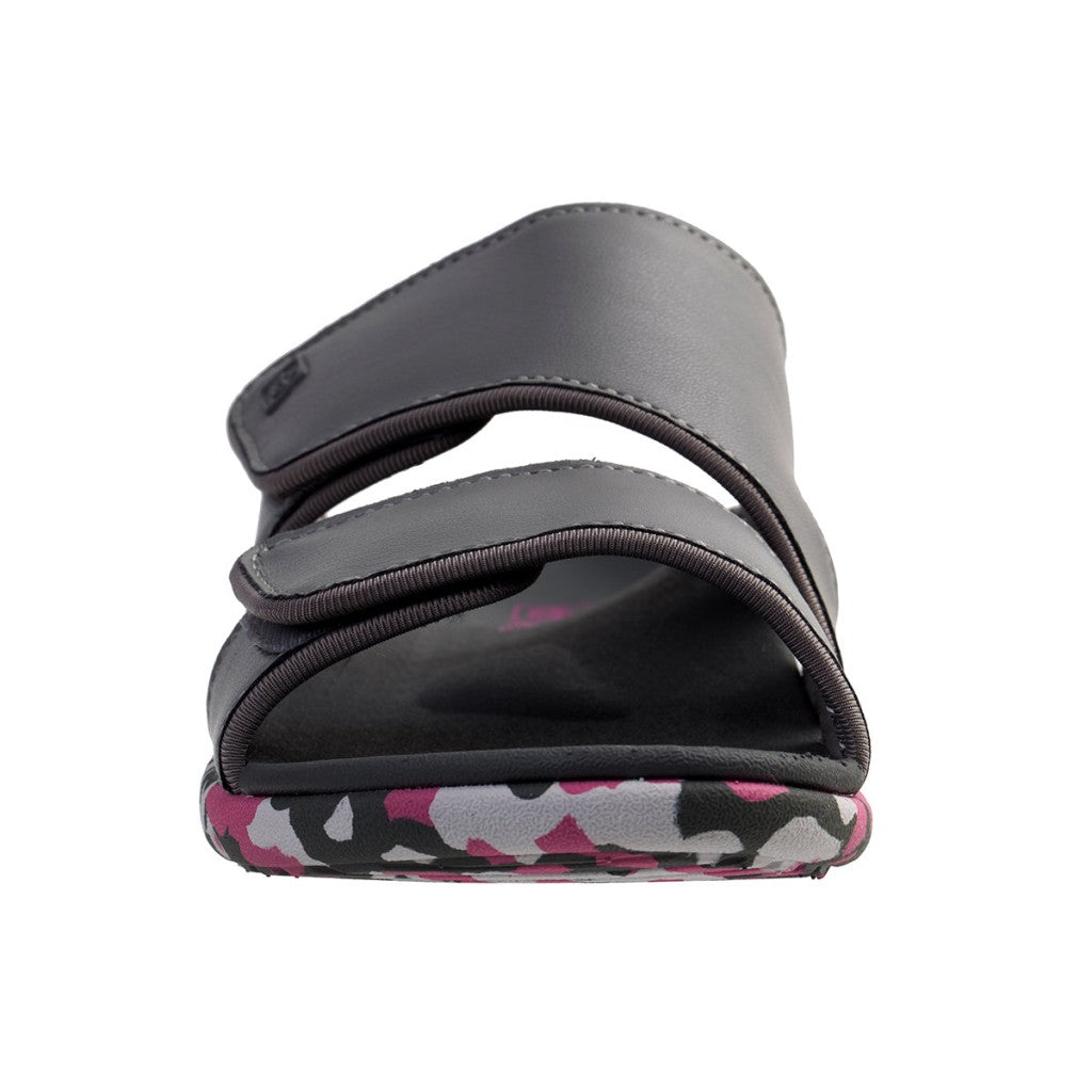 Spenco Kholo Nuevo Camo Full Contact Comfort Women's Sandals - Dark Charcoal - Product View - 3