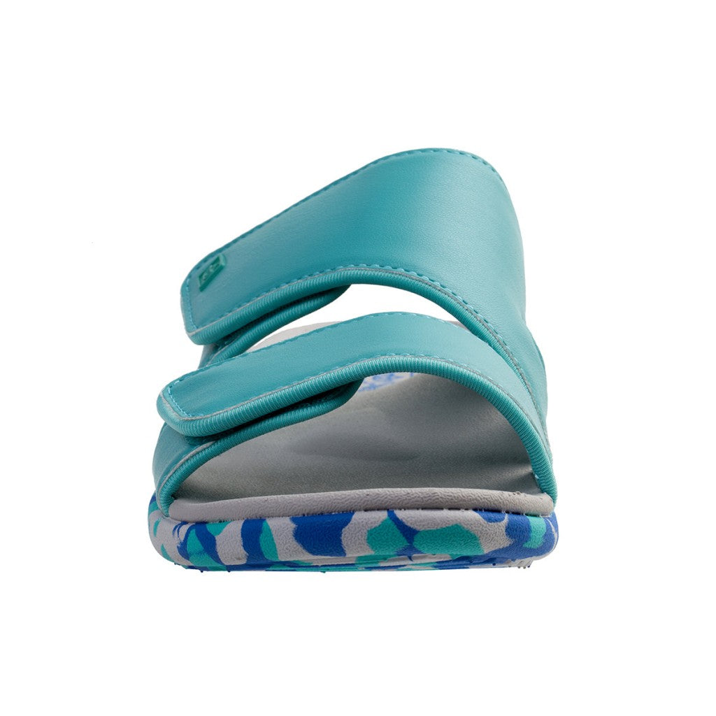Spenco Kholo Nuevo Camo Full Contact Comfort Women's Sandals - Lagoon - Product View - 3