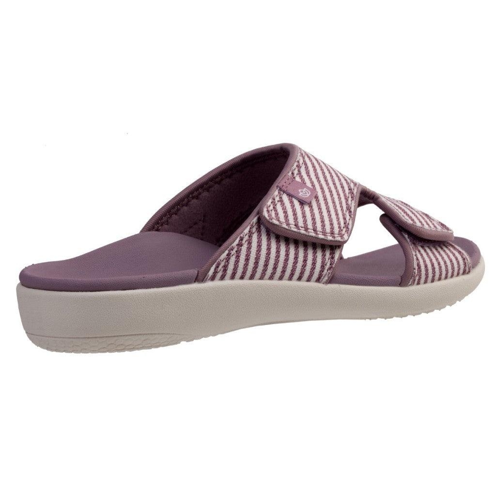 Spenco Kholo Stripe Full Contact Comfort Women's Sandals - Elderberry - Product View - 4
