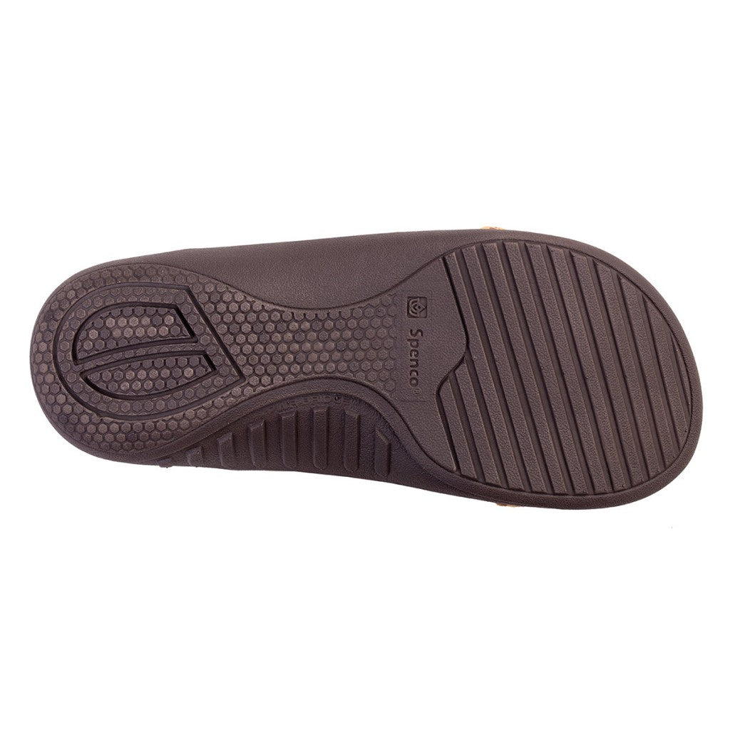 Spenco Kholo Visa Supportive Full Contact Women's Slippers - Tan Leopard - Product View - 6
