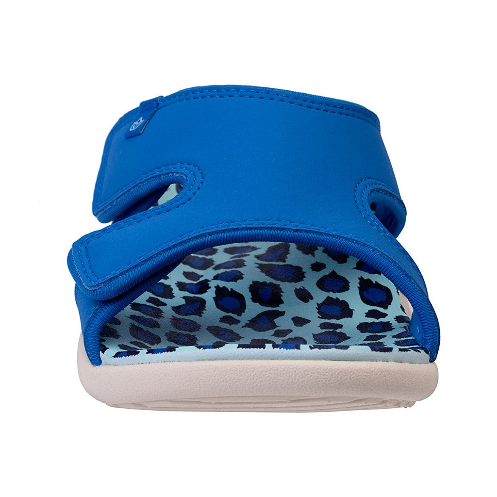 Spenco Kholo Wild Orthotic Comfort Women's Sandals - Blue Leopard - Product View - 3