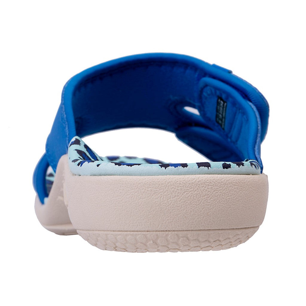 Spenco Kholo Wild Orthotic Comfort Women's Sandals - Blue Leopard - Product View - 5