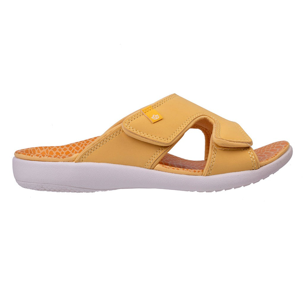Spenco Kholo Wild Orthotic Comfort Women's Sandals - Yellow Snake - Product View - 1
