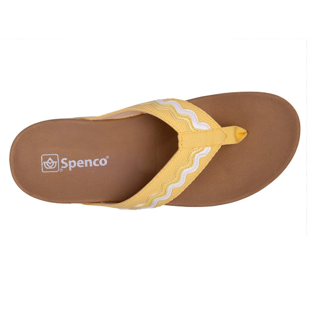 Spenco La Paz Full Contact Comfort Women's Sandals - Chamomille - Product View - 7