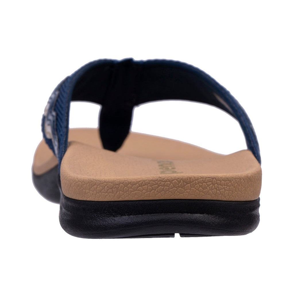 Spenco La Paz Full Contact Comfort Women's Sandals - Dark Blue - Product View - 5