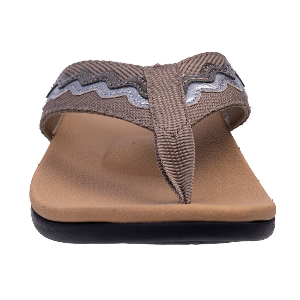 Spenco La Paz Full Contact Comfort Women's Sandals - Dark Charcoal - Product View - 3