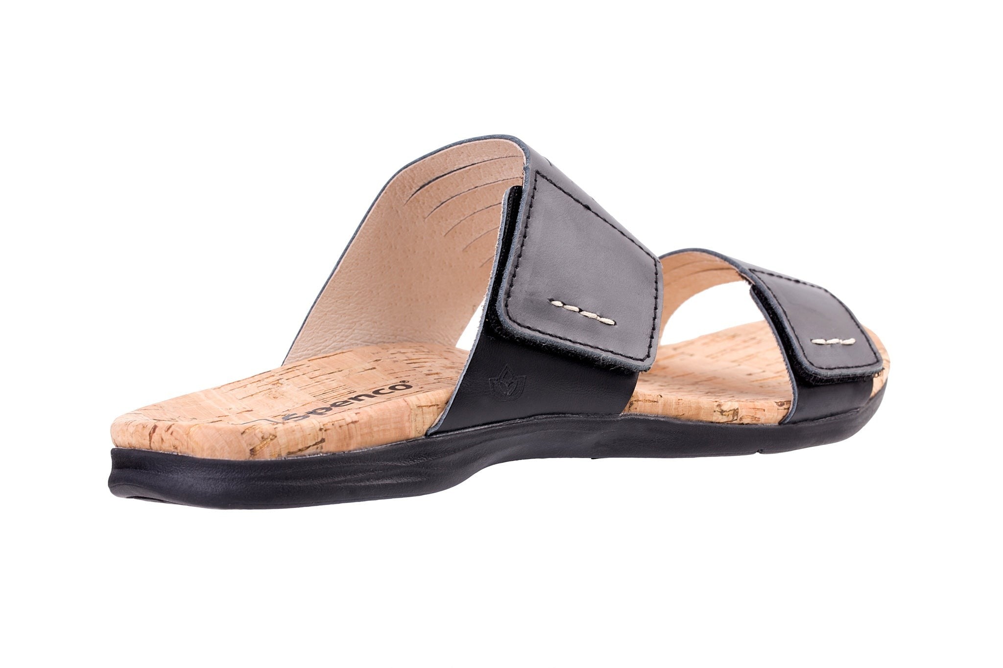 Spenco Layla Slide Supportive Comfort Women's Sandals - Black - Product View - 4