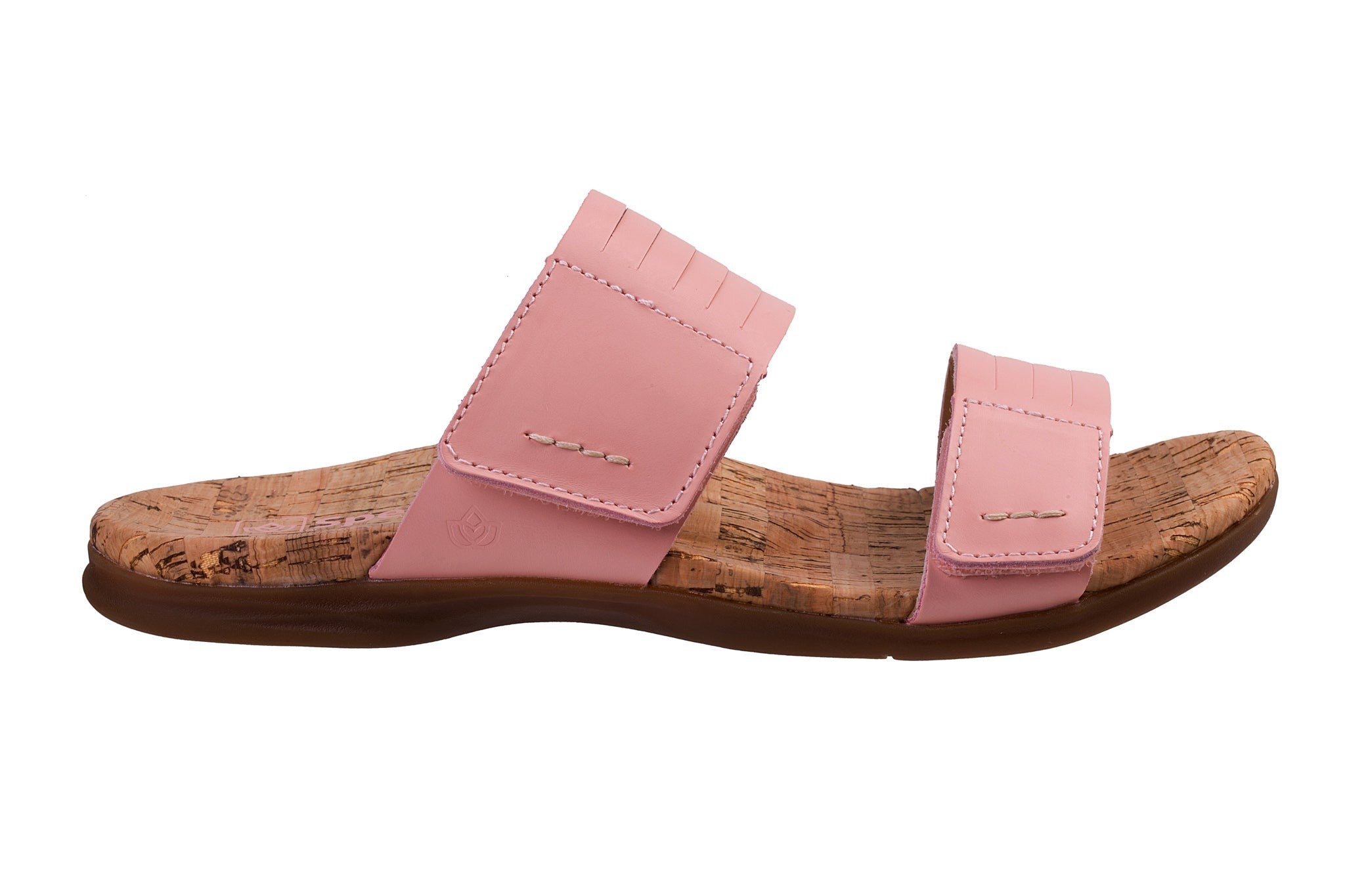 Spenco Layla Slide Supportive Comfort Women's Sandals - Coral Cloud - Product View - 1