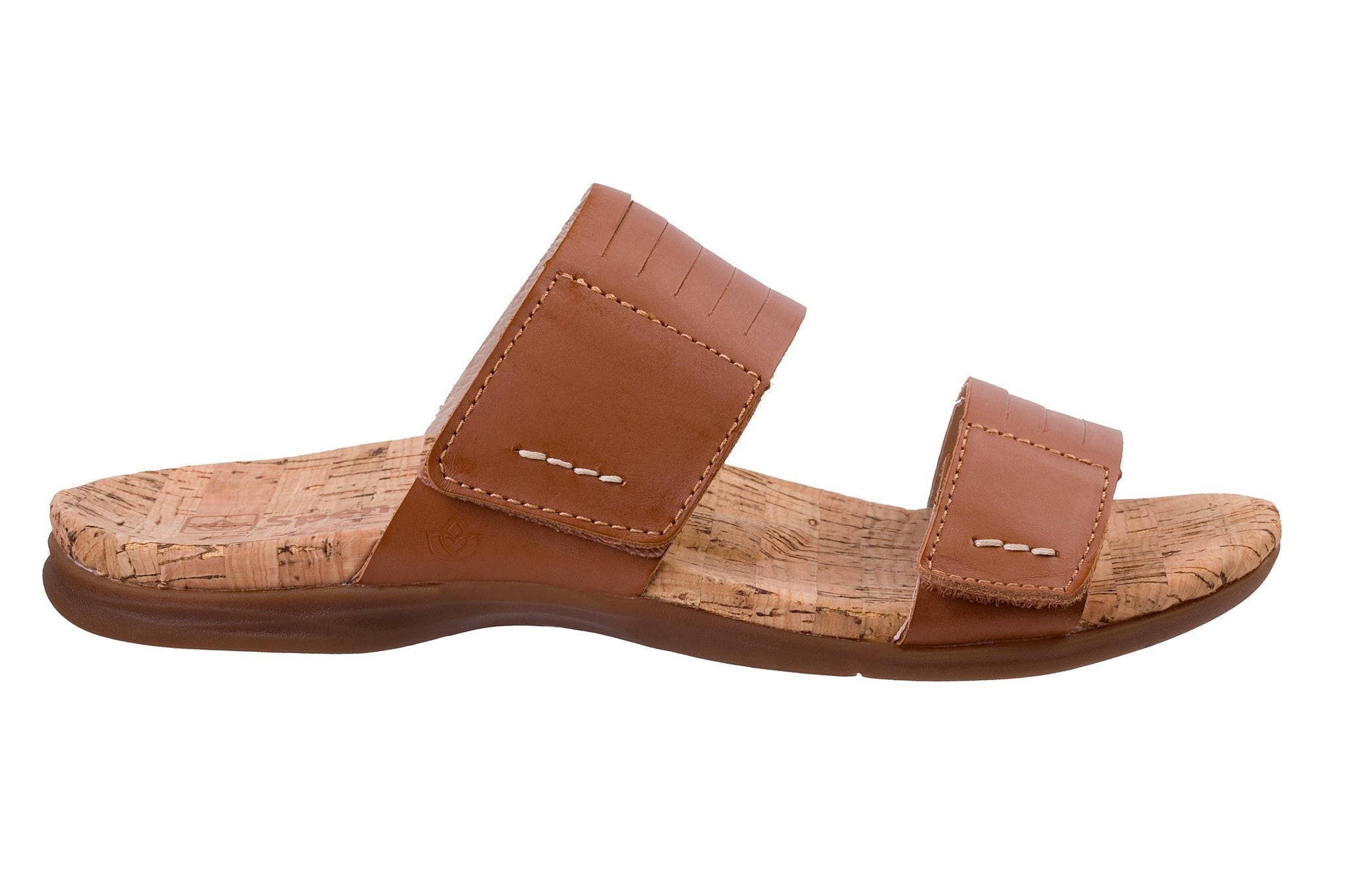 Spenco Layla Slide Supportive Comfort Women's Sandals - Saddle - Product View - 1