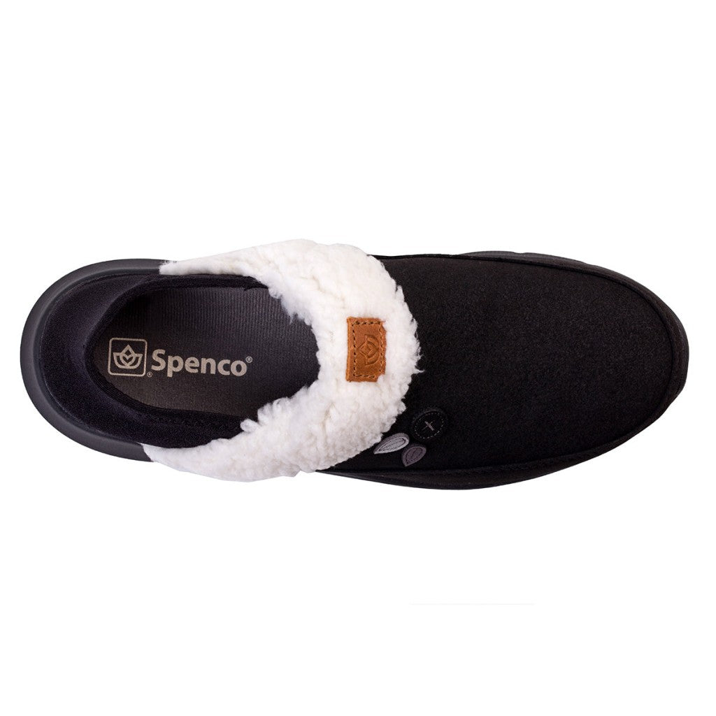 Spenco Marley Women's Slippers - Black - Product View - 7