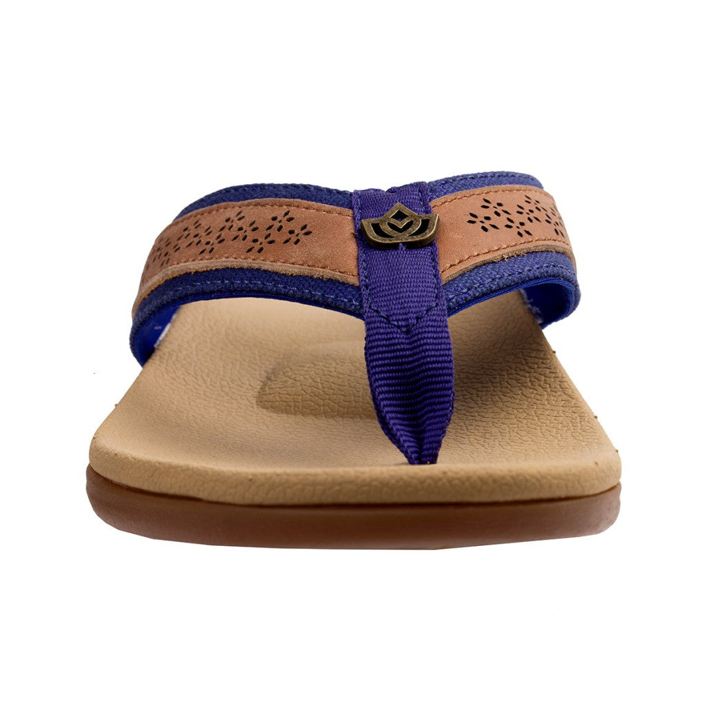 Spenco Miramar Full Contact Comfort Women's Sandals - Blue - Product View - 3