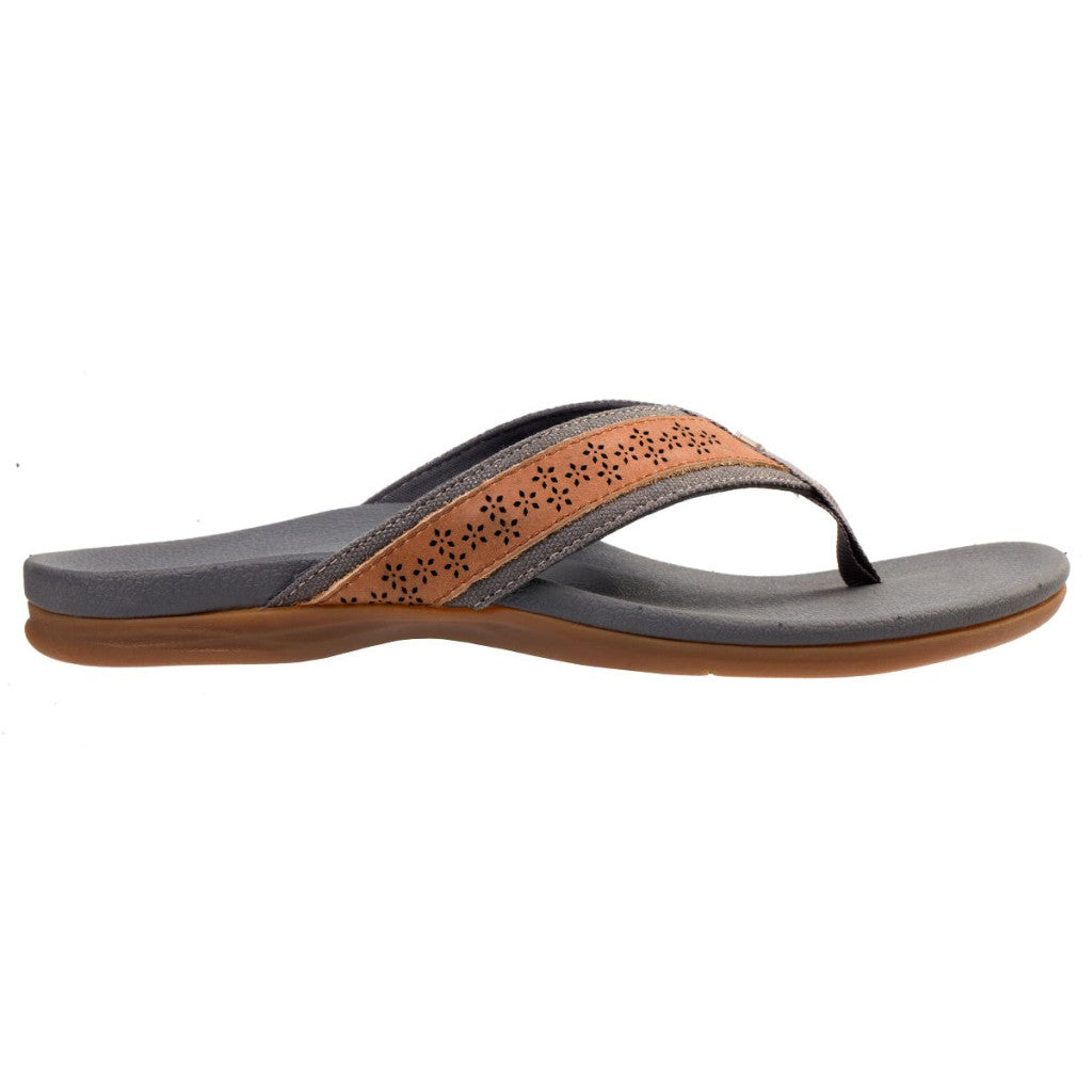 Spenco Miramar Full Contact Comfort Women's Sandals - Grey - Product View - 1