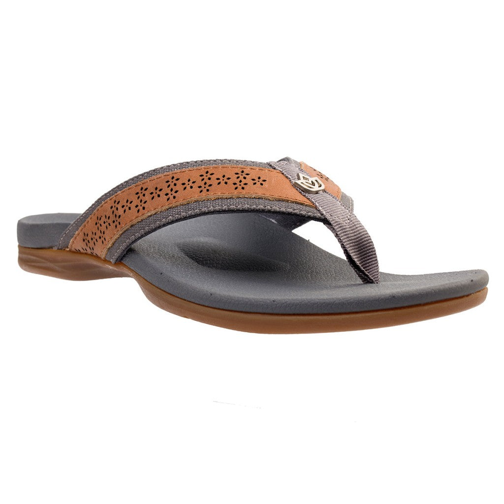 Spenco Miramar Full Contact Comfort Women's Sandals - Grey - Product View - 2