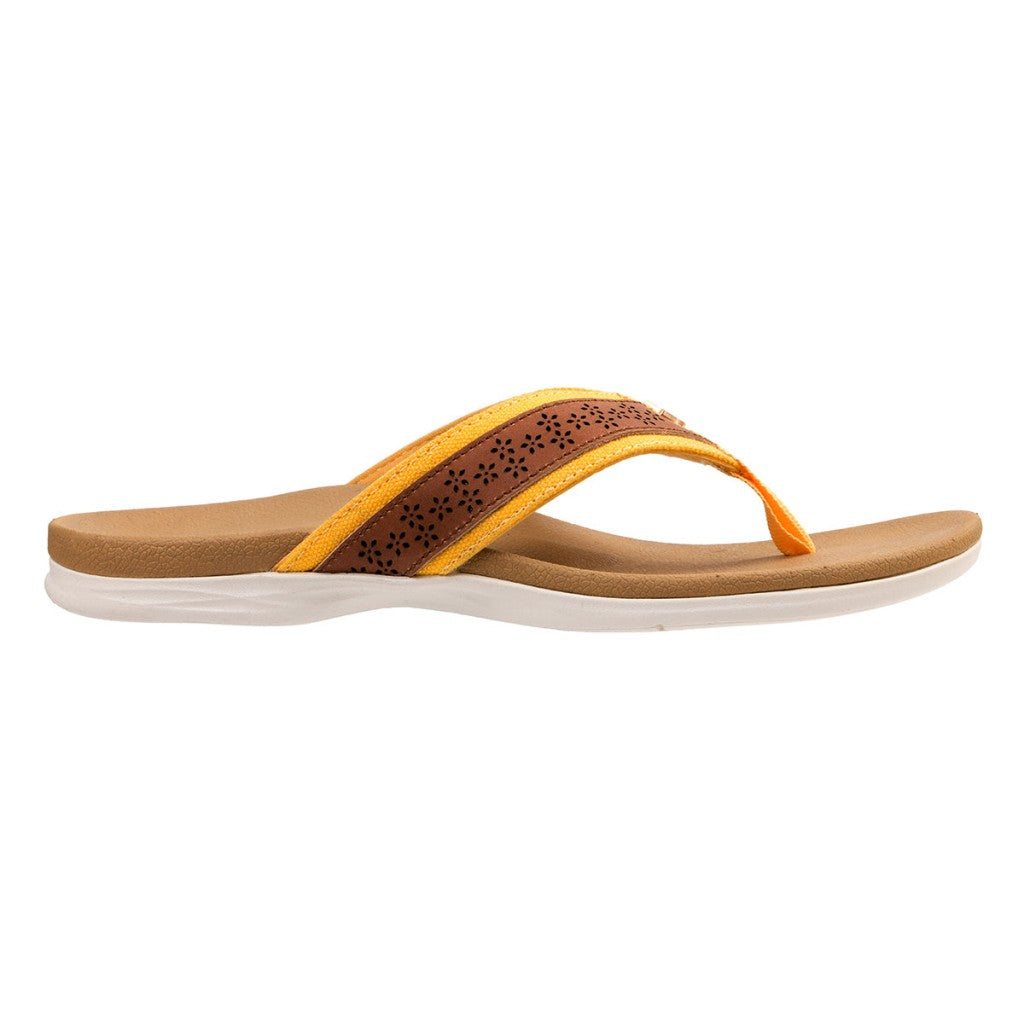 Spenco Miramar Full Contact Comfort Women's Sandals - Yellow - Product View - 1