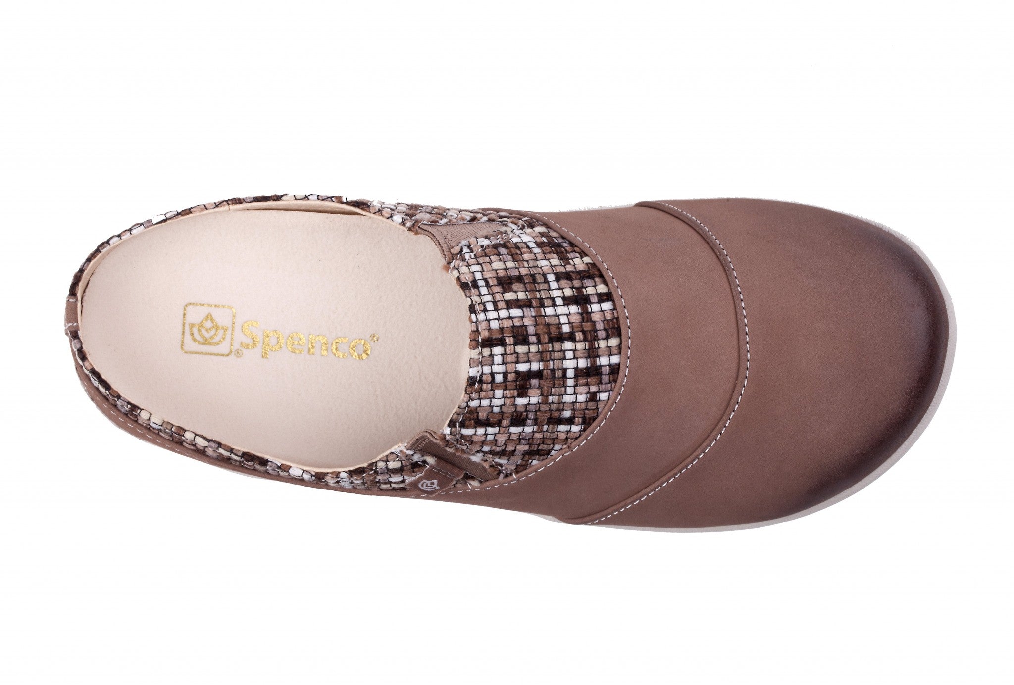 Spenco Nuevo Harvest Slip-On Orthotic Arch Support Women's Shoes - Fossil - Product View - 6