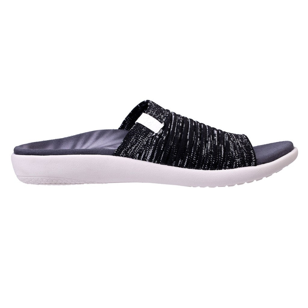 Spenco Odessa Fauna Memory Foam Support Women's Sandals - Black - Product View - 1