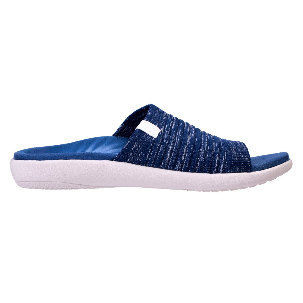 Spenco Odessa Fauna Memory Foam Support Women's Sandals - Dark Blue - Product View - 1