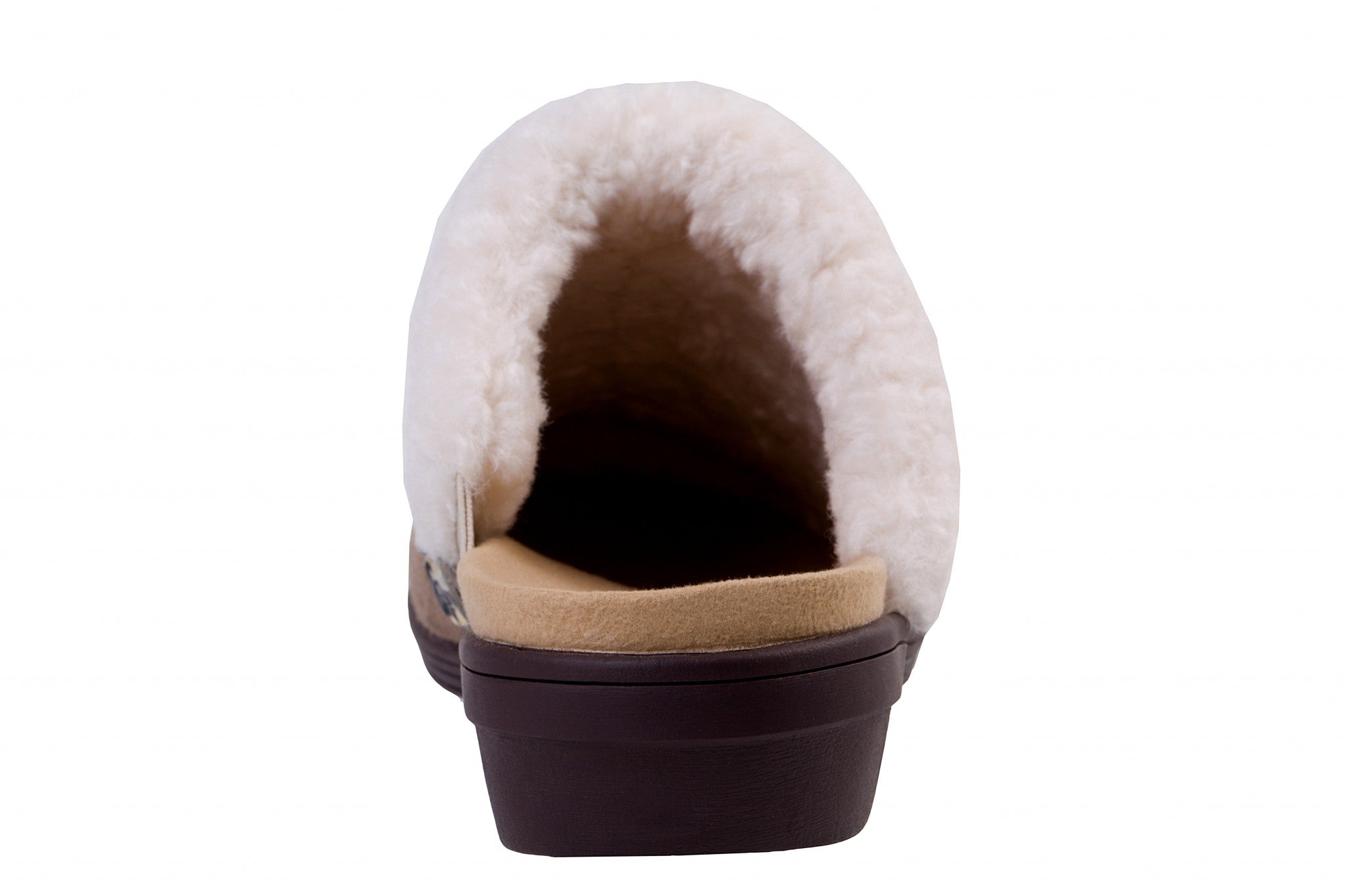 Spenco Ojai Cozy Clog Cushioned Support Women's Shoes - Fossil - Product View - 3