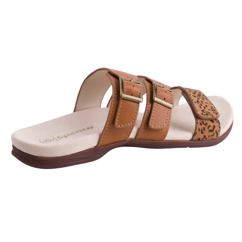 Spenco Orchid Women's Sandals - Saddle / Cheetah - Product View - 4
