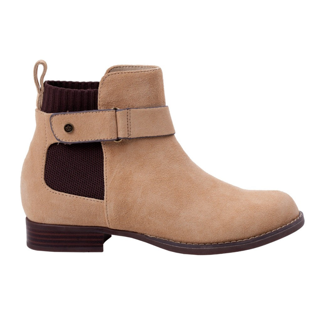Spenco Park Avenue Supportive Comfort Women's Boots - Wheat - Product View - 1