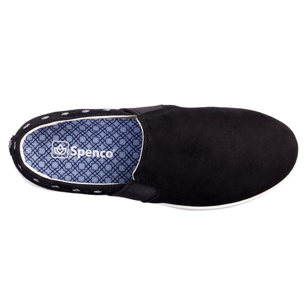 Spenco Santa Barbara Rivet Supportive Comfort Women's Shoes - Black - Product View - 7