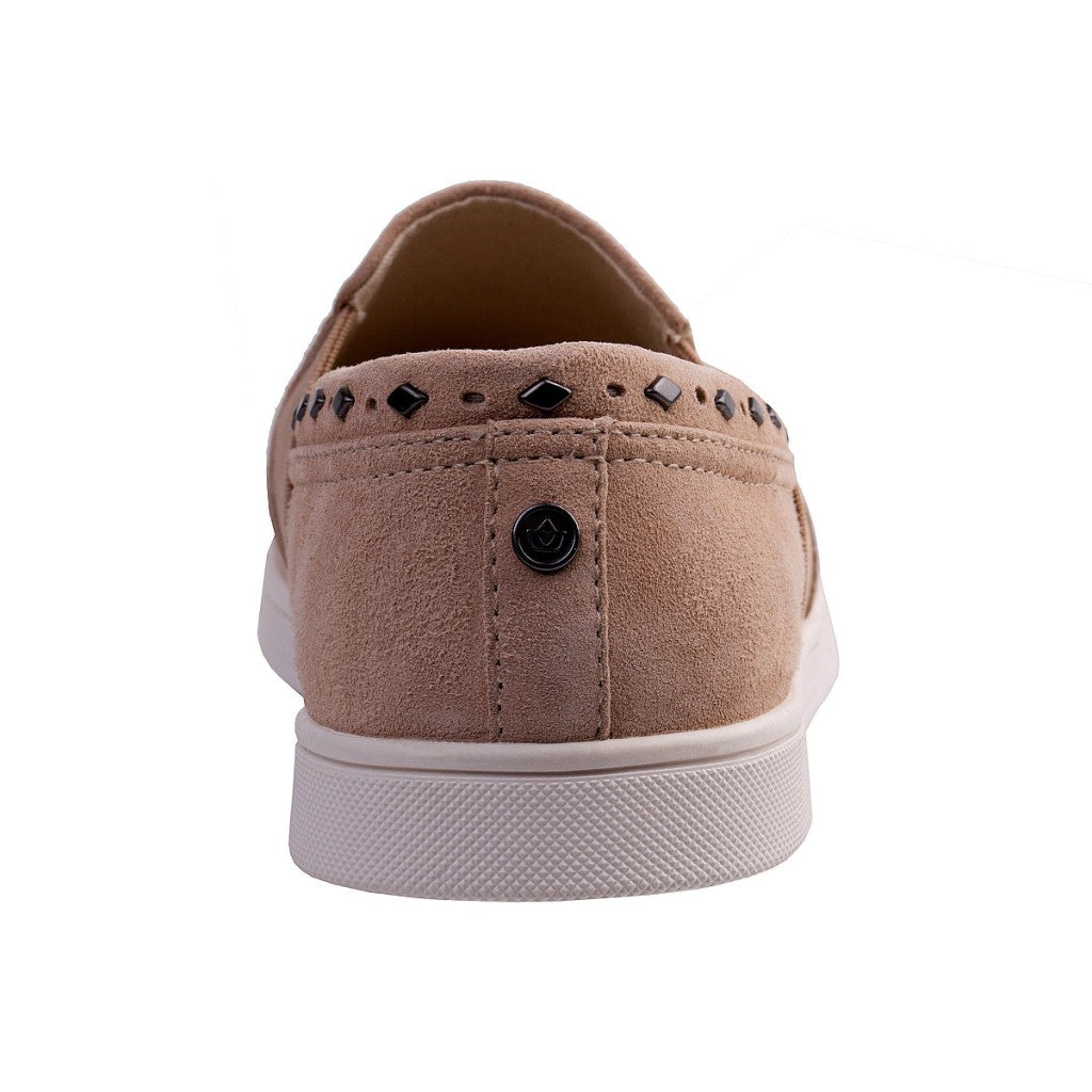 Spenco Santa Barbara Rivet Women's Shoes - Light Taupe - Product View - 5