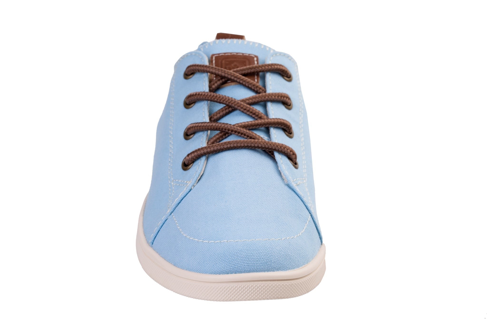 Spenco Santa Clara Canvas Women's Shoes with Full Contact Comfort and Support - Blue Glass - Product View - 3