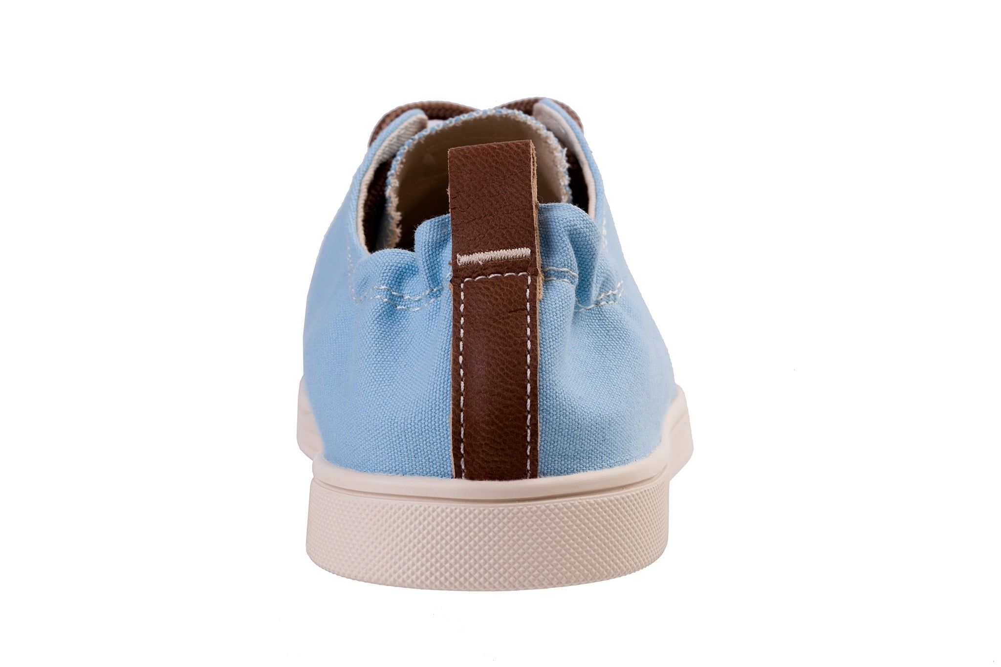 Spenco Santa Clara Canvas Women's Shoes with Full Contact Comfort and Support - Blue Glass - Product View - 5