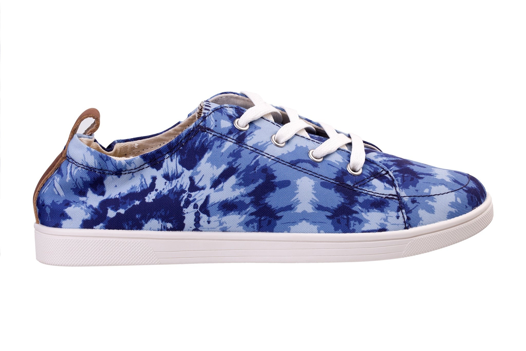 Spenco Santa Clara Tie Dye Classic Supportive Women's Shoes - Blue - Product View - 1